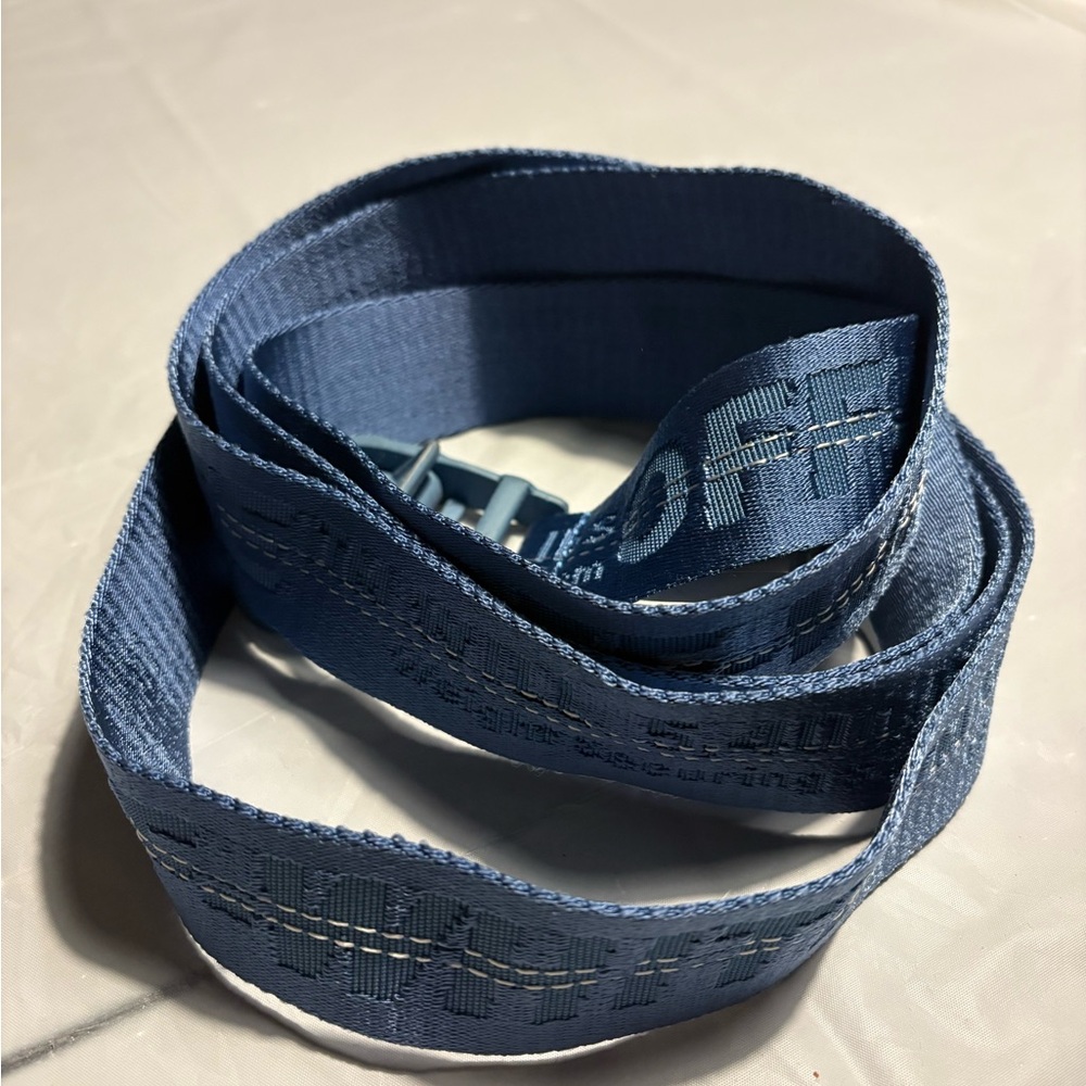 Off-White Blue Belt